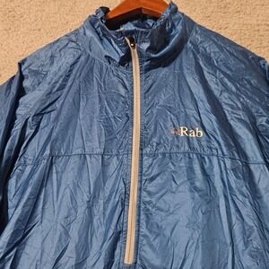 Rab Cirrus Pull-On Wind Jacket‎ Men's Large Ultra-light Pertex Ripstop Packable